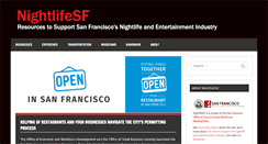 Desktop Screenshot of nightlifesf.org